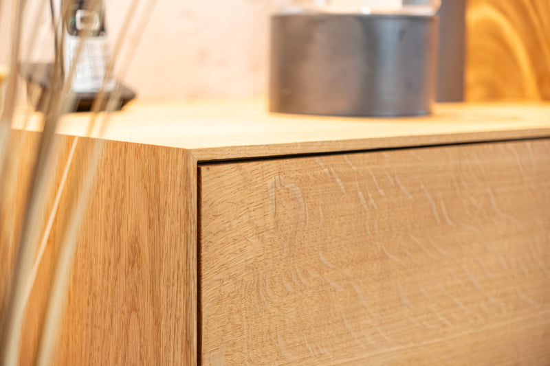 Vitrine & Sideboard aus Eiche Massivholz - Bochum